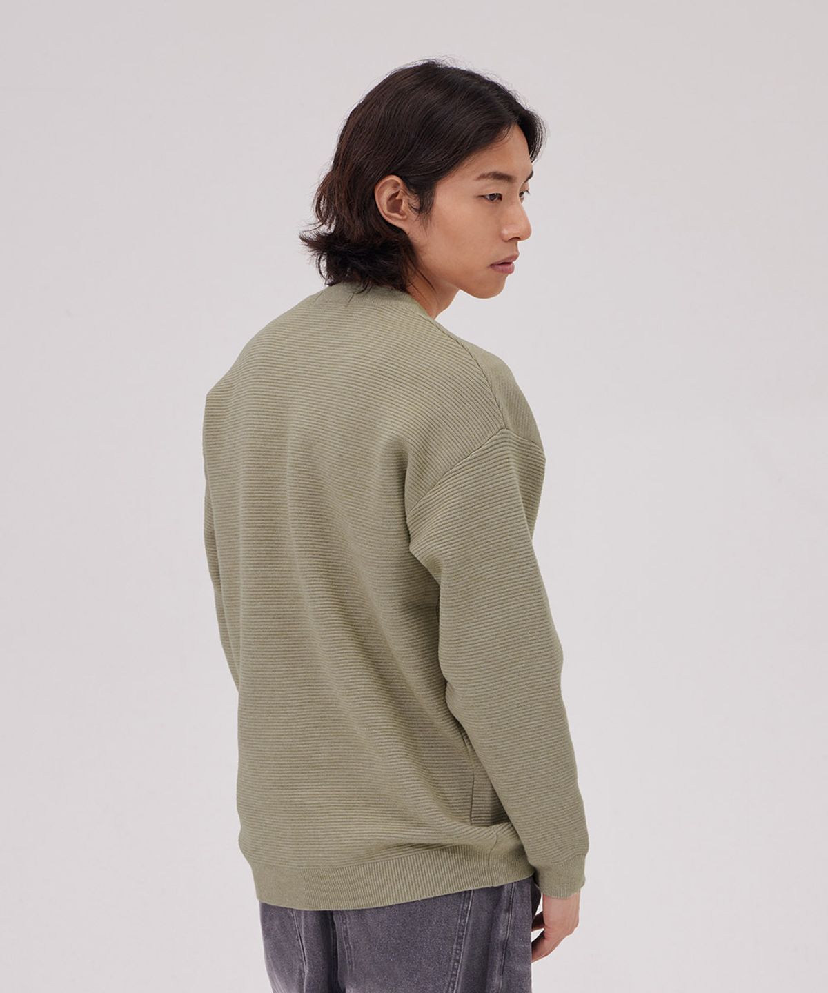 메이킷투(MAKEITTO) 데일리 비스코스 크루넥 니트_베이지