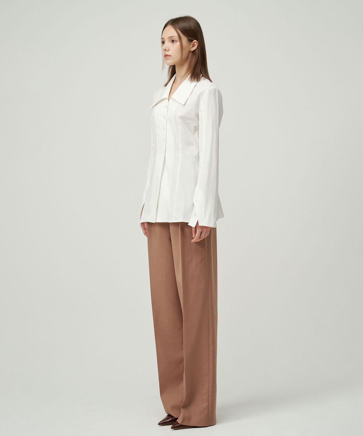 세컨드 아르무아(02ARMOIRE) Sophia Shirt _ White