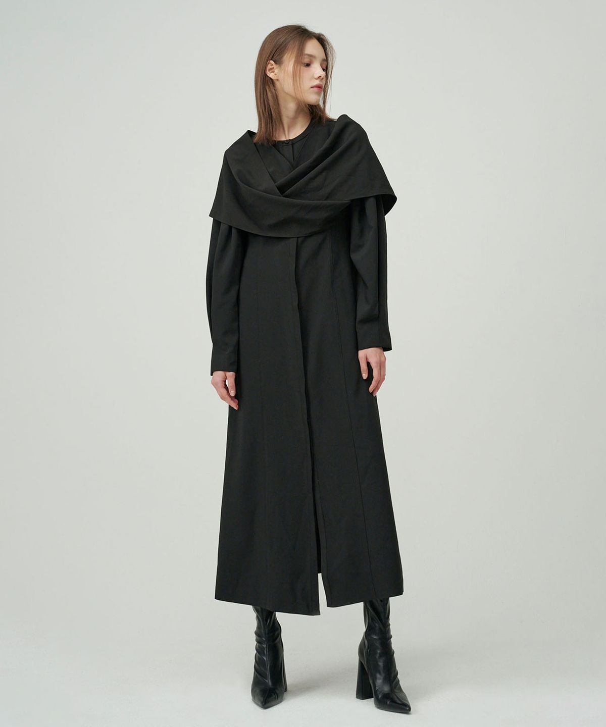 세컨드 아르무아(02ARMOIRE) Seren Dress _ Black