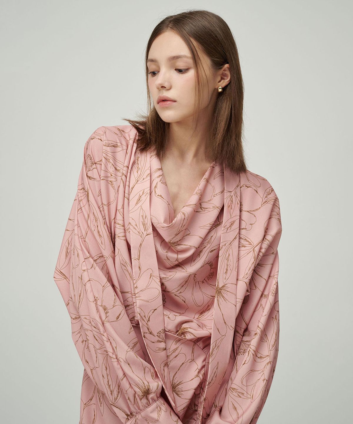 세컨드 아르무아(02ARMOIRE) Abigail Dress _ Pink