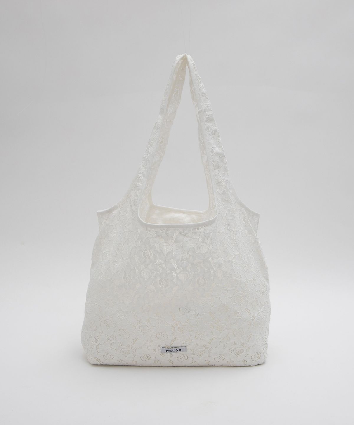 로라로라(ROLAROLA) LACE BAG WHITE