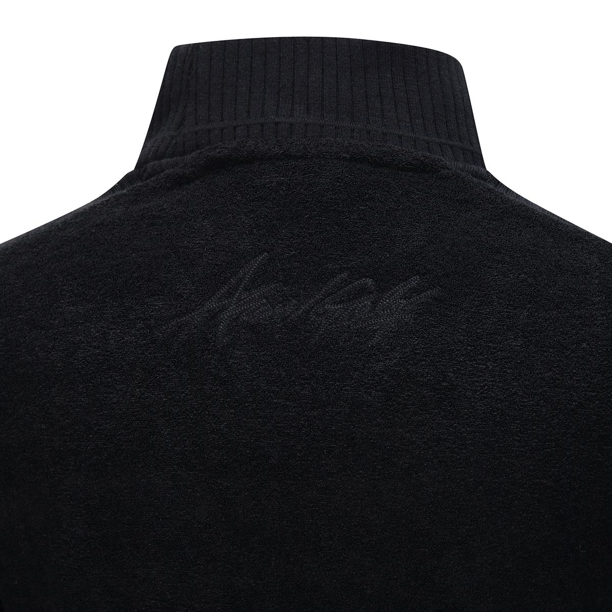 어뉴골프(ANEW GOLF) W BOUCLE HALF NECK L/TS_BK
