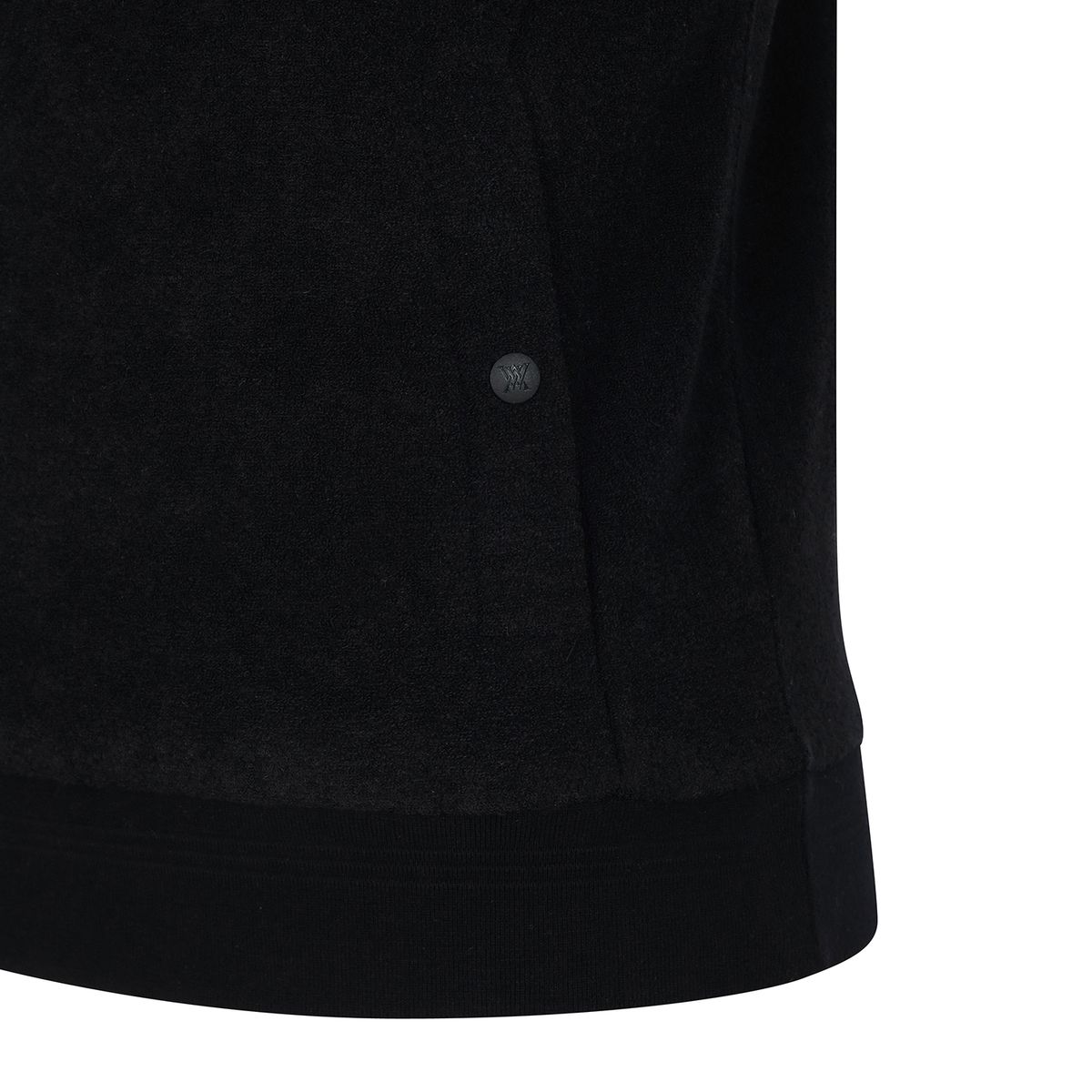 어뉴골프(ANEW GOLF) W BOUCLE HALF NECK L/TS_BK
