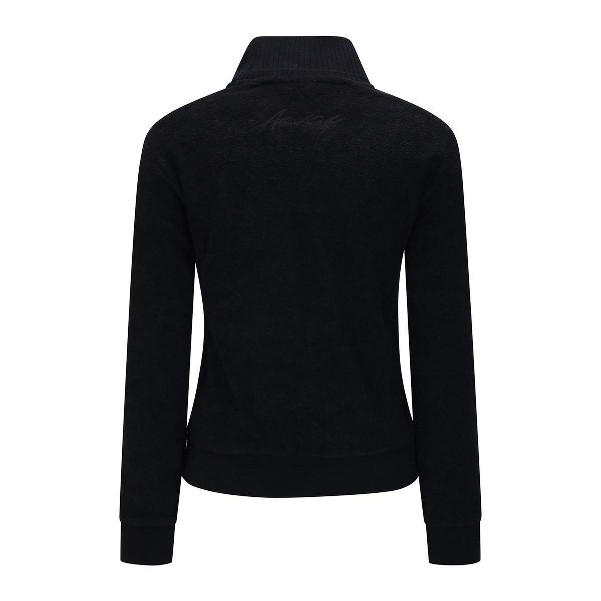 어뉴골프(ANEW GOLF) W BOUCLE HALF NECK L/TS_BK