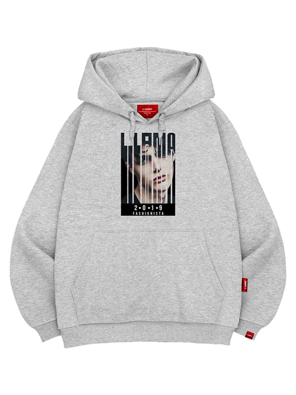 엘라모(LLAMO) 2019 후드티 남녀공용 빅사이즈 M~4XL