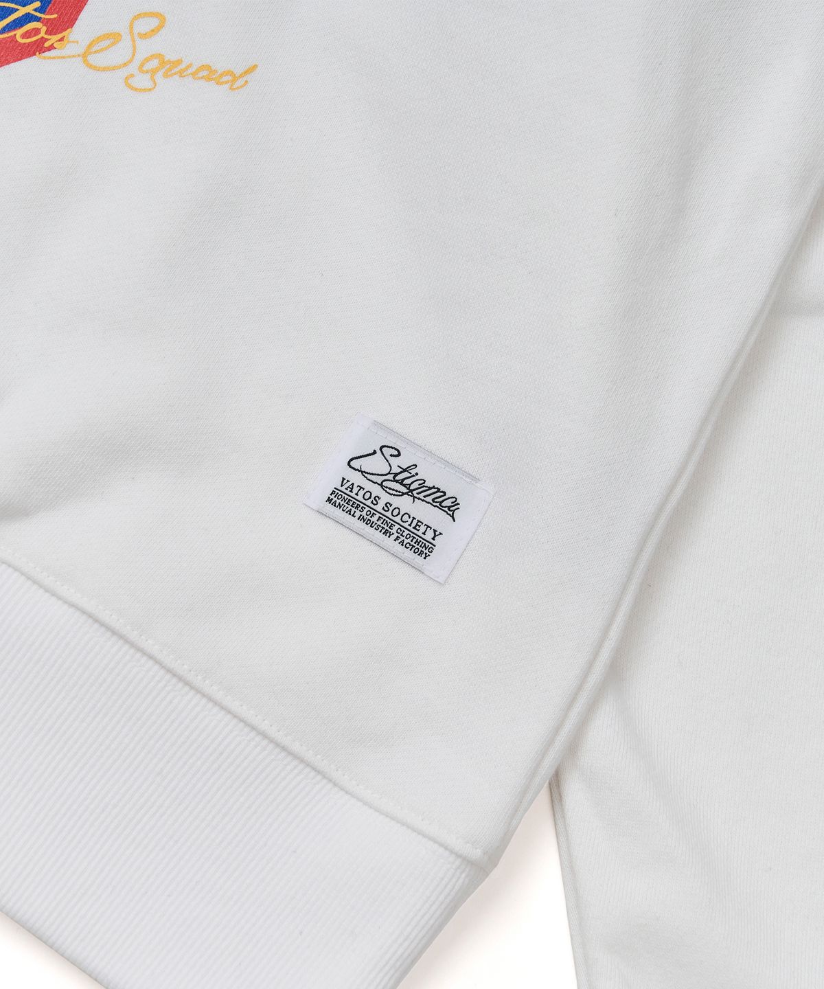 스티그마(STIGMA) 88 Football Oversized Crewneck White