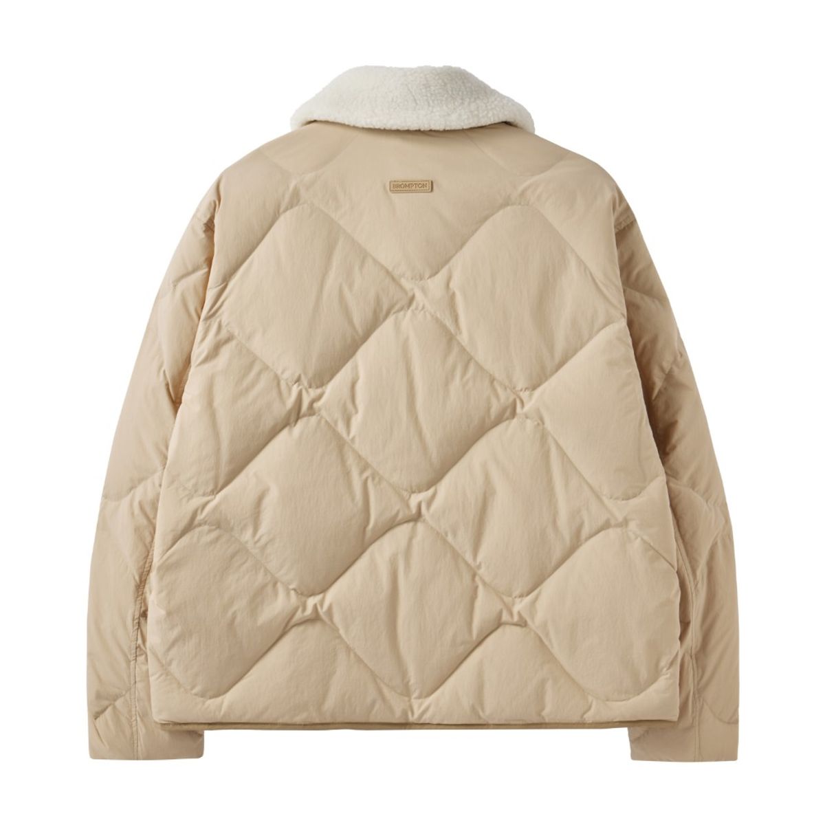 브롬톤 런던(BROMPTON LONDON) W BRITISH CAMPER COLLAR DOWN - L/BEIGE (P244WDW605)