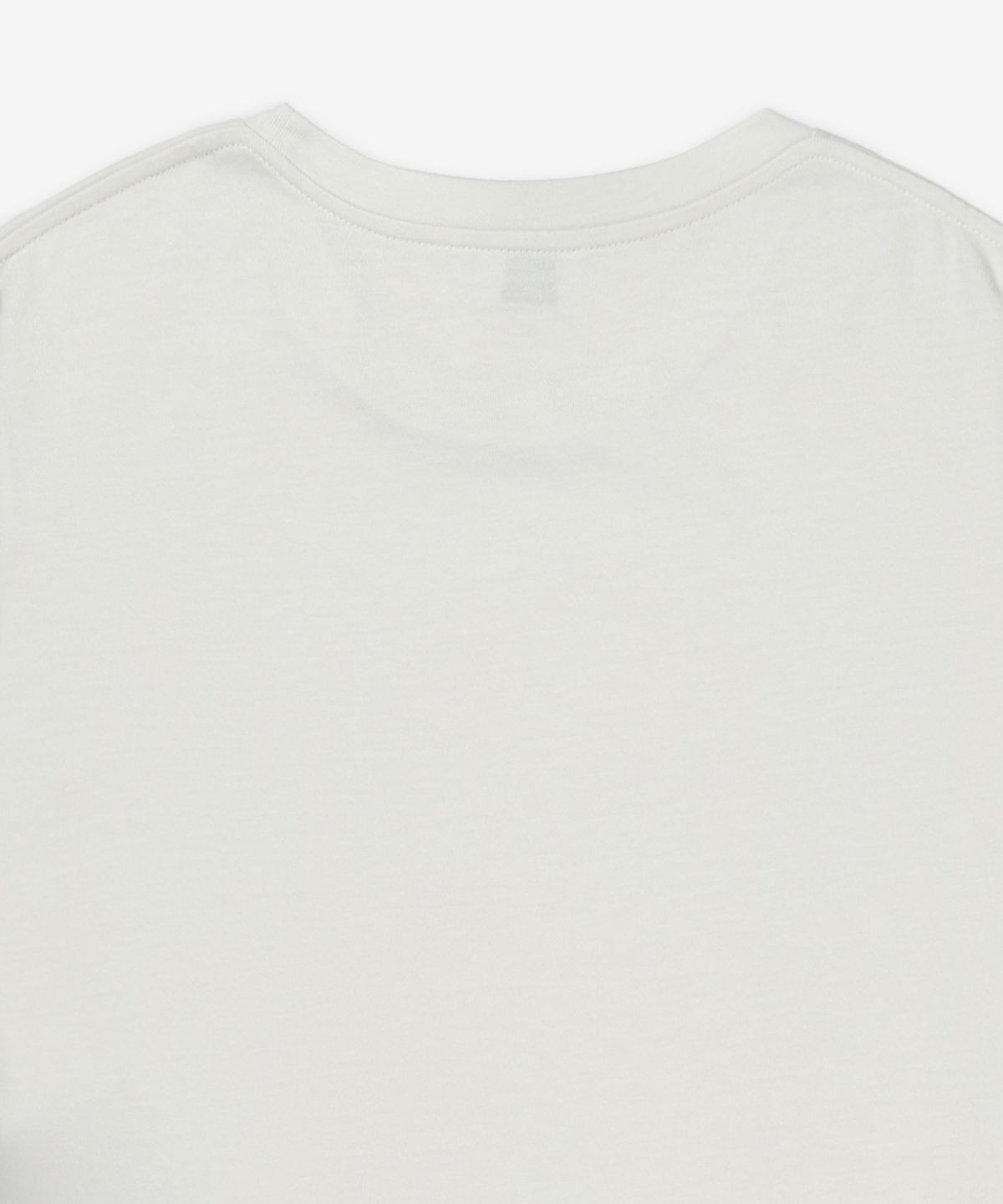 생로랑(SAINT LAURENT) 로고 패치 반소매 티셔츠 - 내추럴 / 810277Y37RY9502