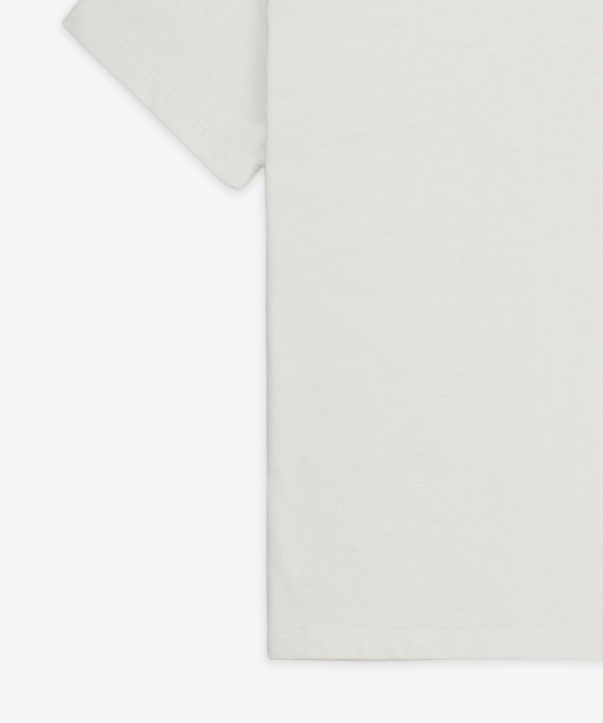 생로랑(SAINT LAURENT) 로고 패치 반소매 티셔츠 - 내추럴 / 810277Y37RY9502