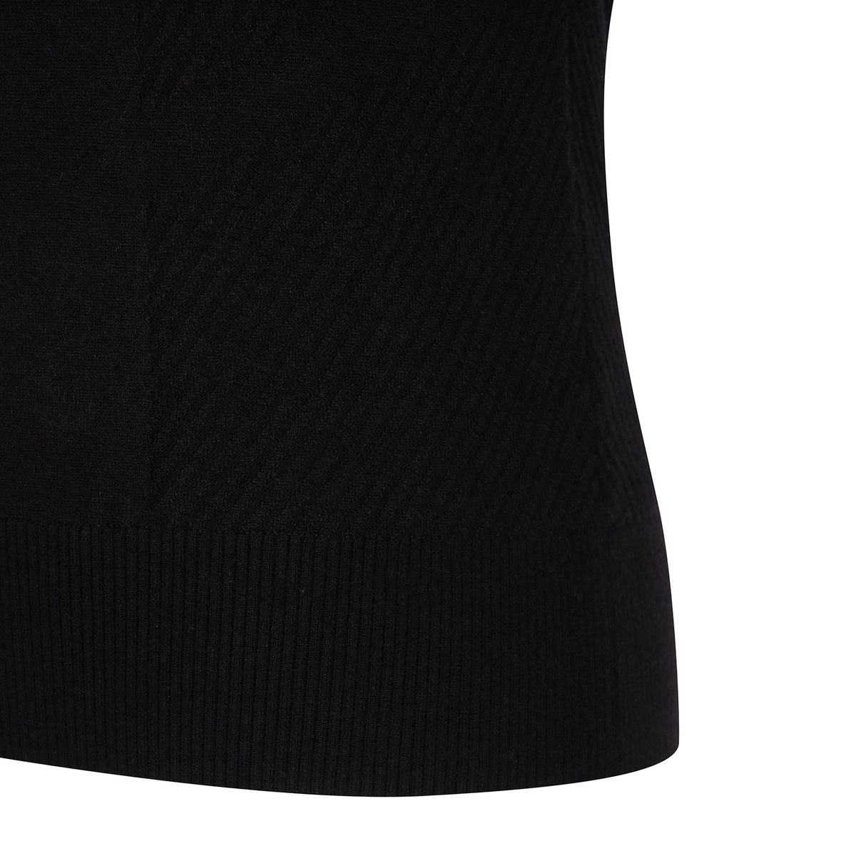 어뉴골프(ANEW GOLF) W PERFORMANCE HIGH NECK WIND BLOCK PULLOVER_BK