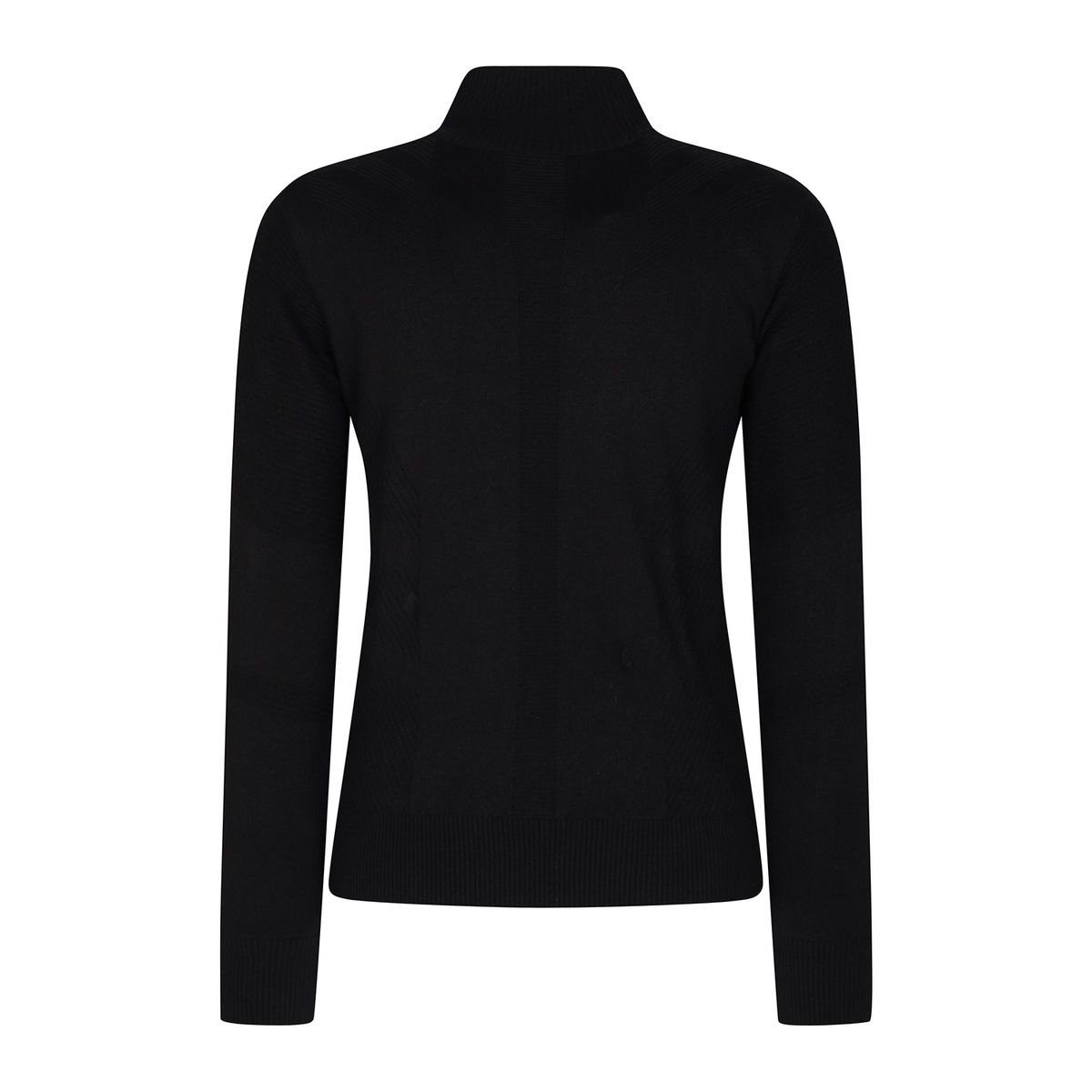 어뉴골프(ANEW GOLF) W PERFORMANCE HIGH NECK WIND BLOCK PULLOVER_BK