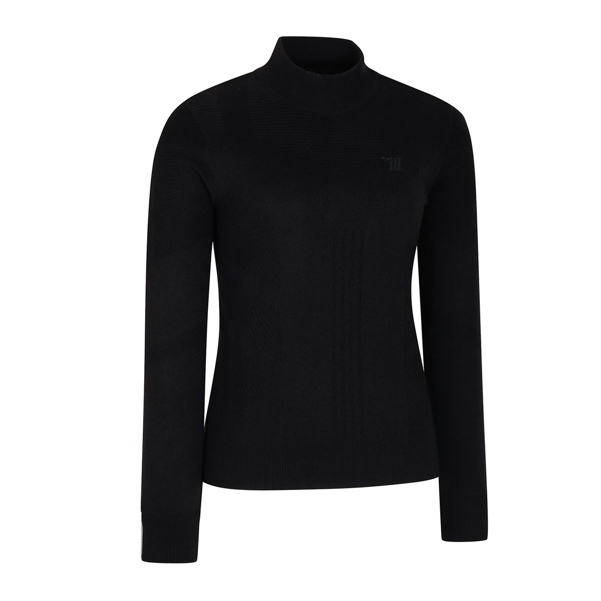 어뉴골프(ANEW GOLF) W PERFORMANCE HIGH NECK WIND BLOCK PULLOVER_BK