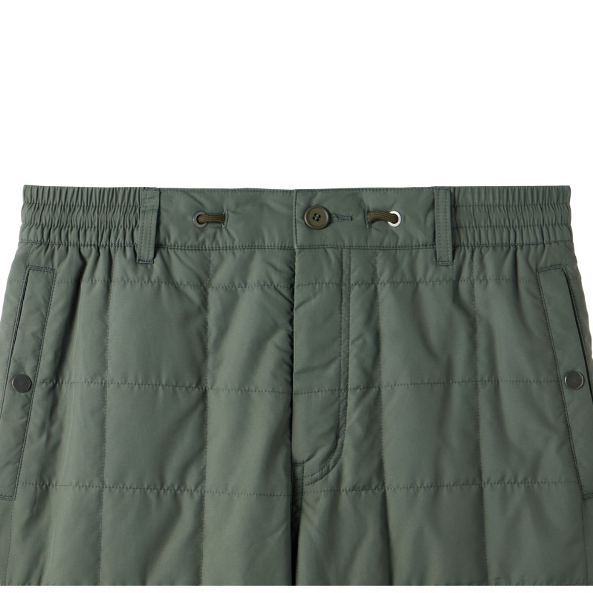 브롬톤 런던(BROMPTON LONDON) EXPLORE QUILTED TROUSERS - GREYISH KHAKI (P244UPT132)