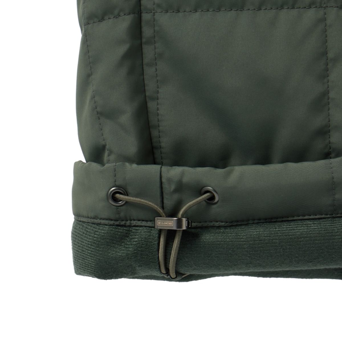 브롬톤 런던(BROMPTON LONDON) EXPLORE QUILTED TROUSERS - GREYISH KHAKI (P244UPT132)