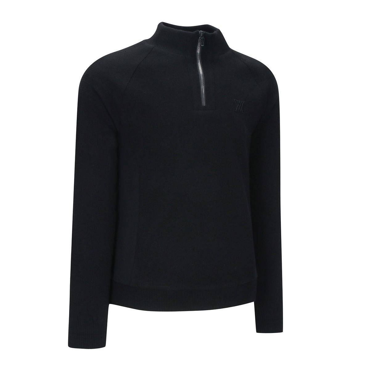 어뉴골프(ANEW GOLF) M WIND BLOCK HALF ZIP-UP PULLOVER_BK