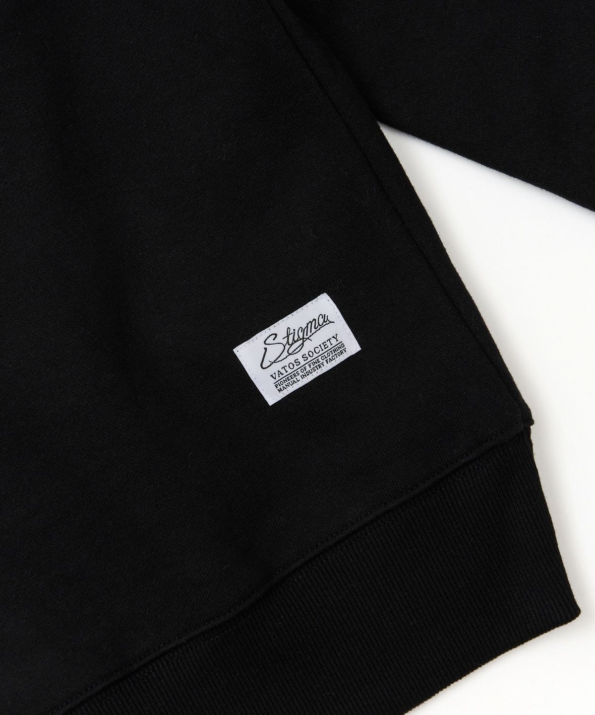 스티그마(STIGMA) Doodle Oversized Crewneck Black