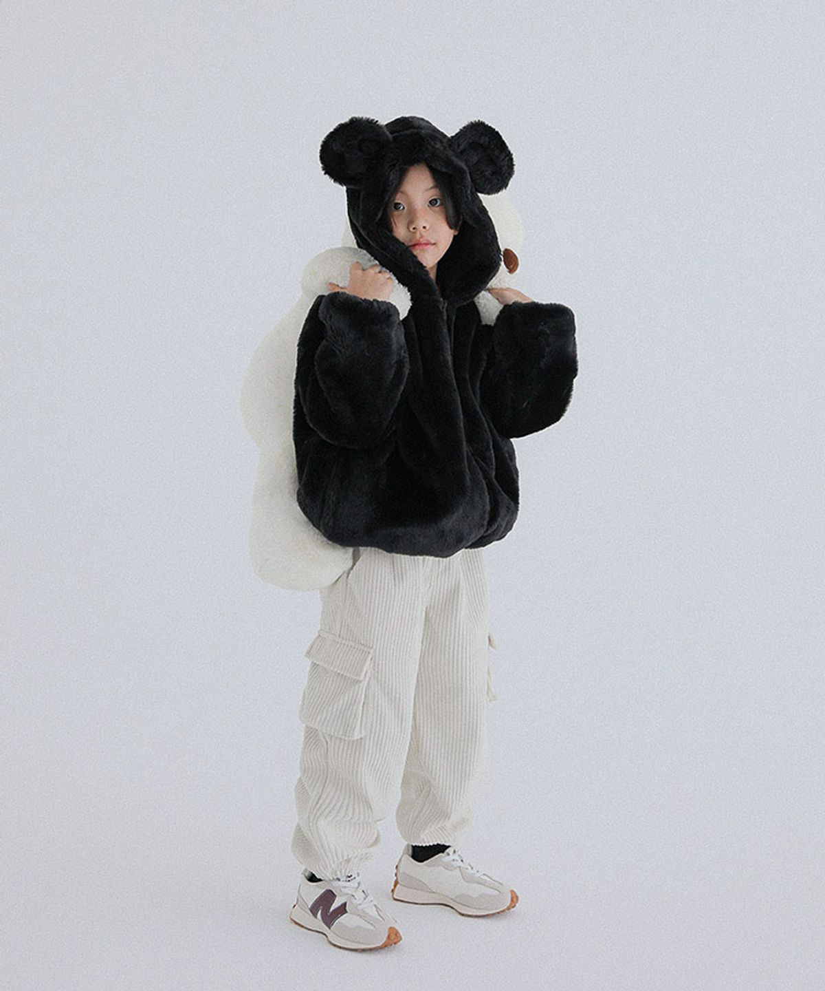 베리클로젯(BERRYCLOSET) 알래스카 베어 밍크 점퍼