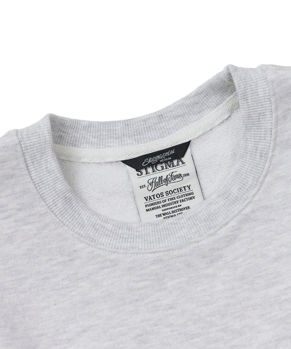 스티그마(STIGMA) Rd 368 Oversized Crewneck Melange