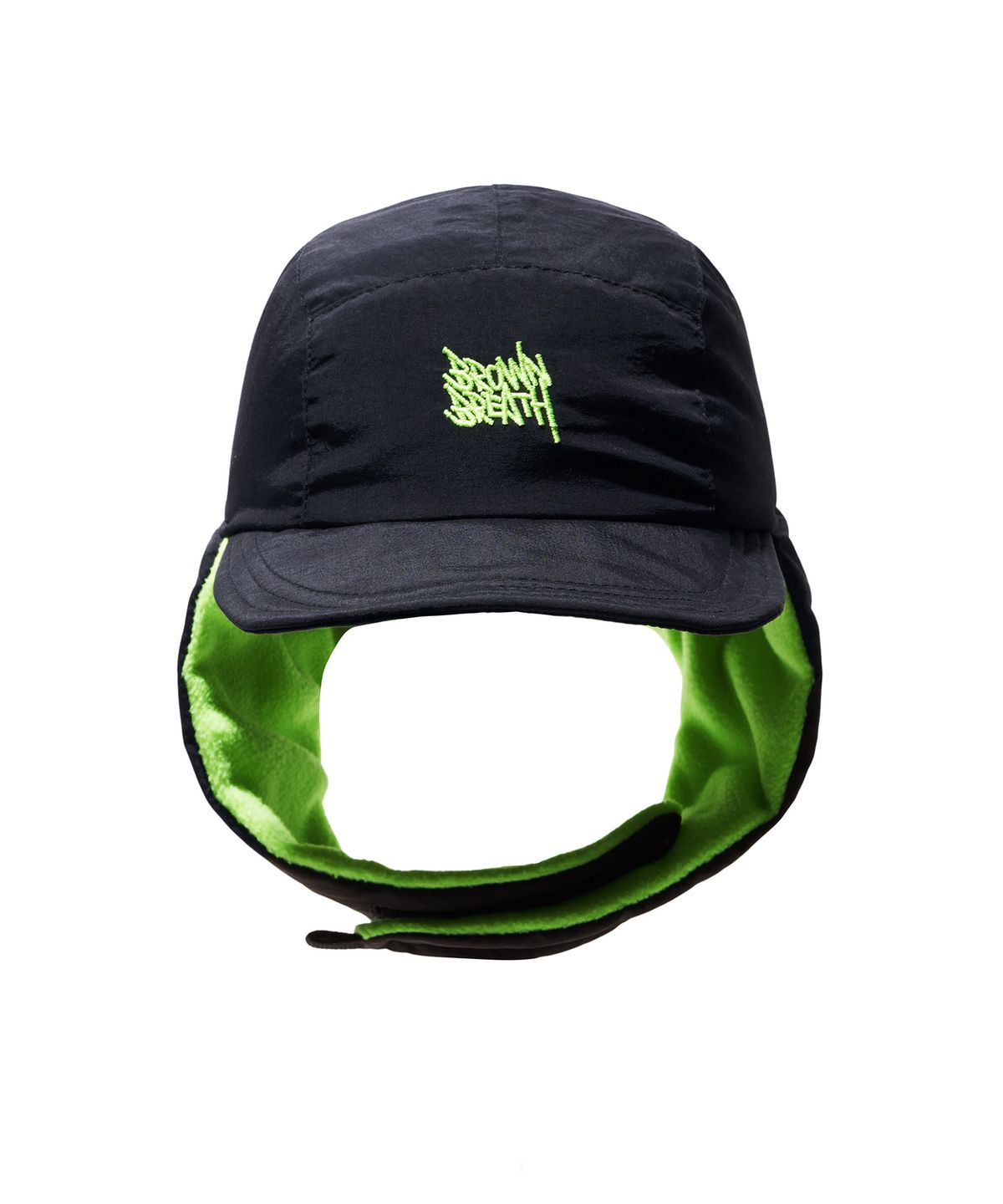 브라운브레스 키즈(BROWNBREATH KIDS) KIDS TAG EARMUFF CAP - BLACK
