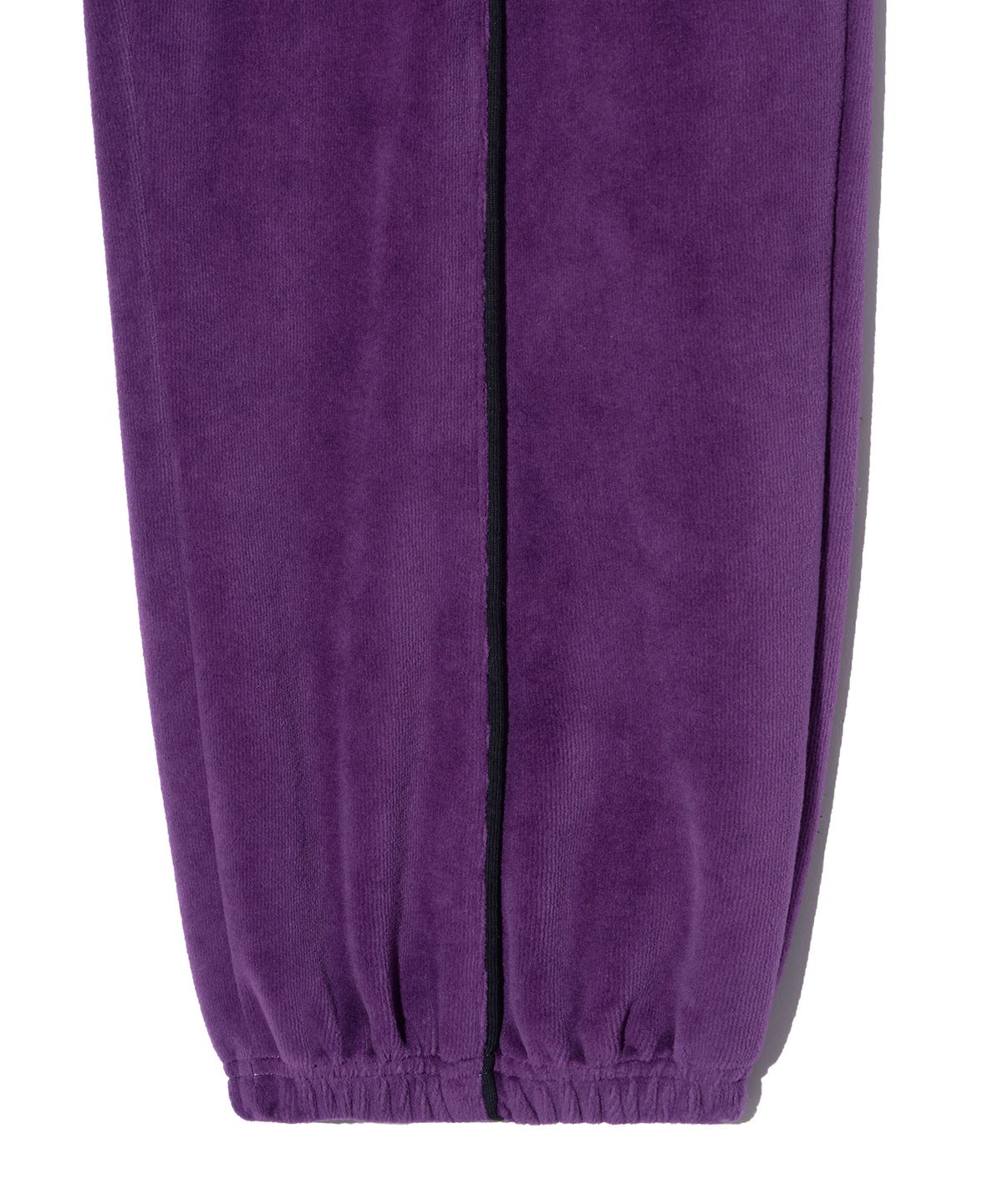 브라운브레스 키즈(BROWNBREATH KIDS) KIDS VELOUR PIPING PANTS - PURPLE