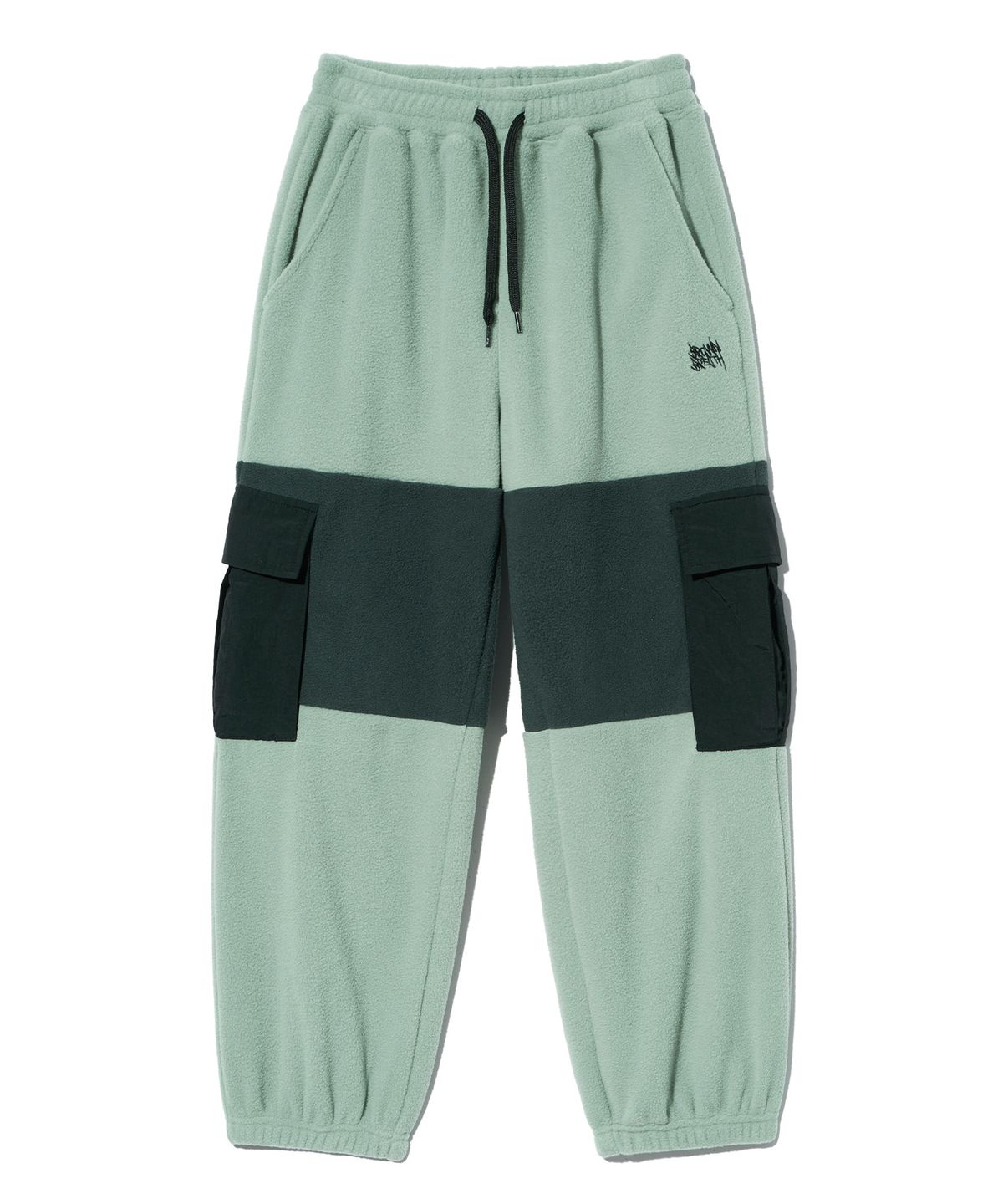 브라운브레스 키즈(BROWNBREATH KIDS) KIDS FLEECE PANTS - MINT GREY