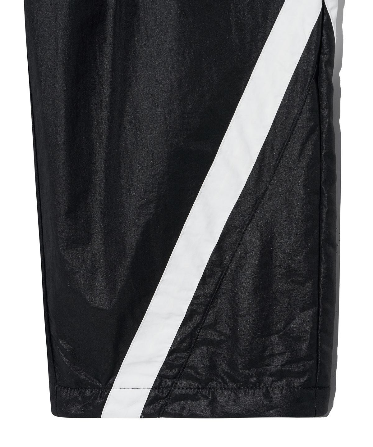브라운브레스 키즈(BROWNBREATH KIDS) KIDS TAG LINE NYLON PANTS - BLACK