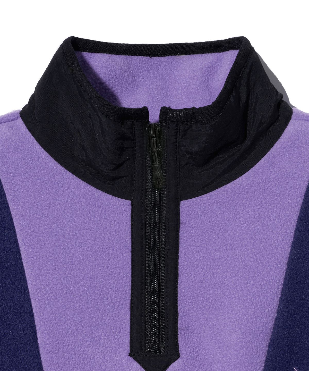 브라운브레스 키즈(BROWNBREATH KIDS) KIDS FLEECE HALF ZIP UP - PURPLE