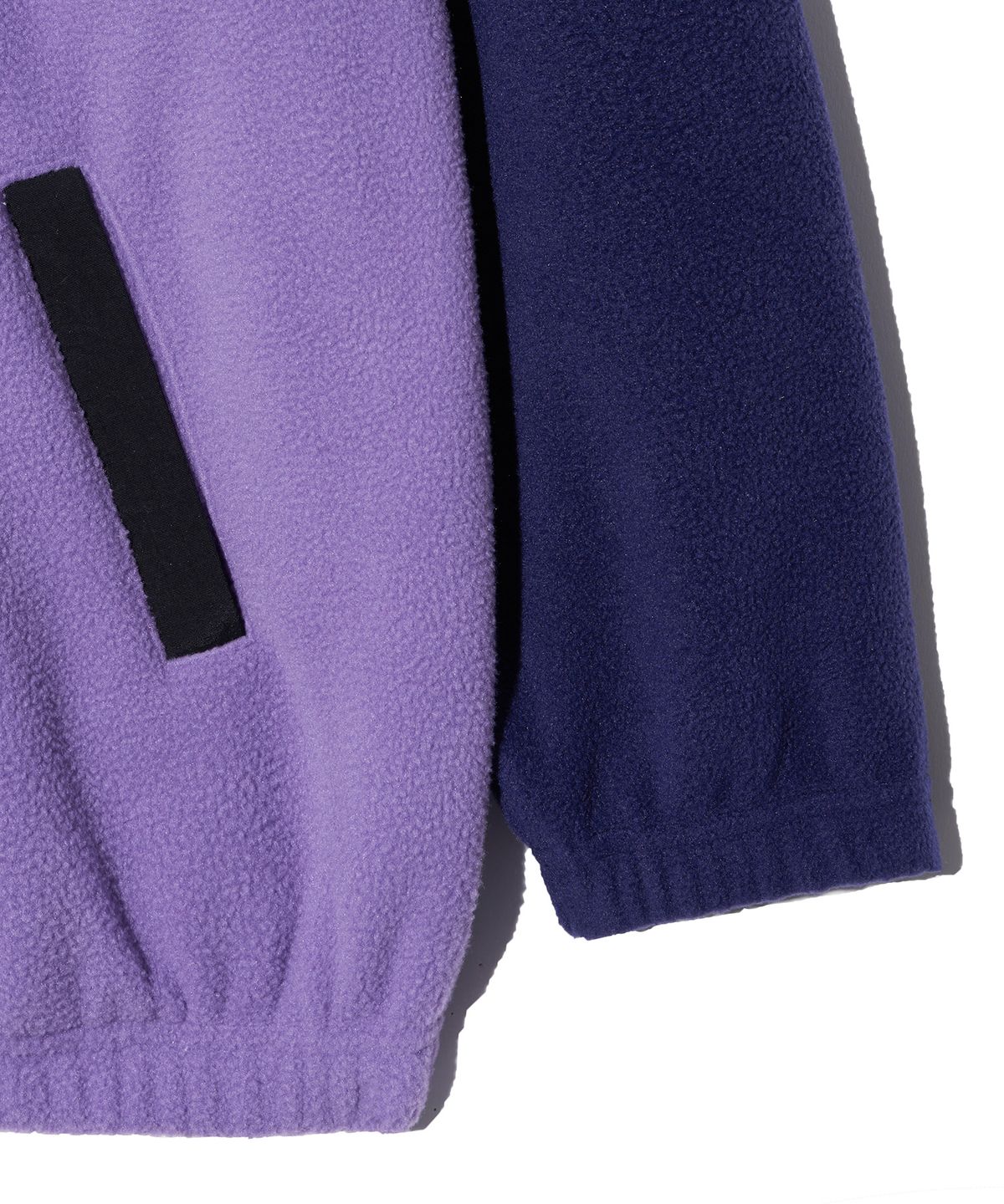 브라운브레스 키즈(BROWNBREATH KIDS) KIDS FLEECE HALF ZIP UP - PURPLE