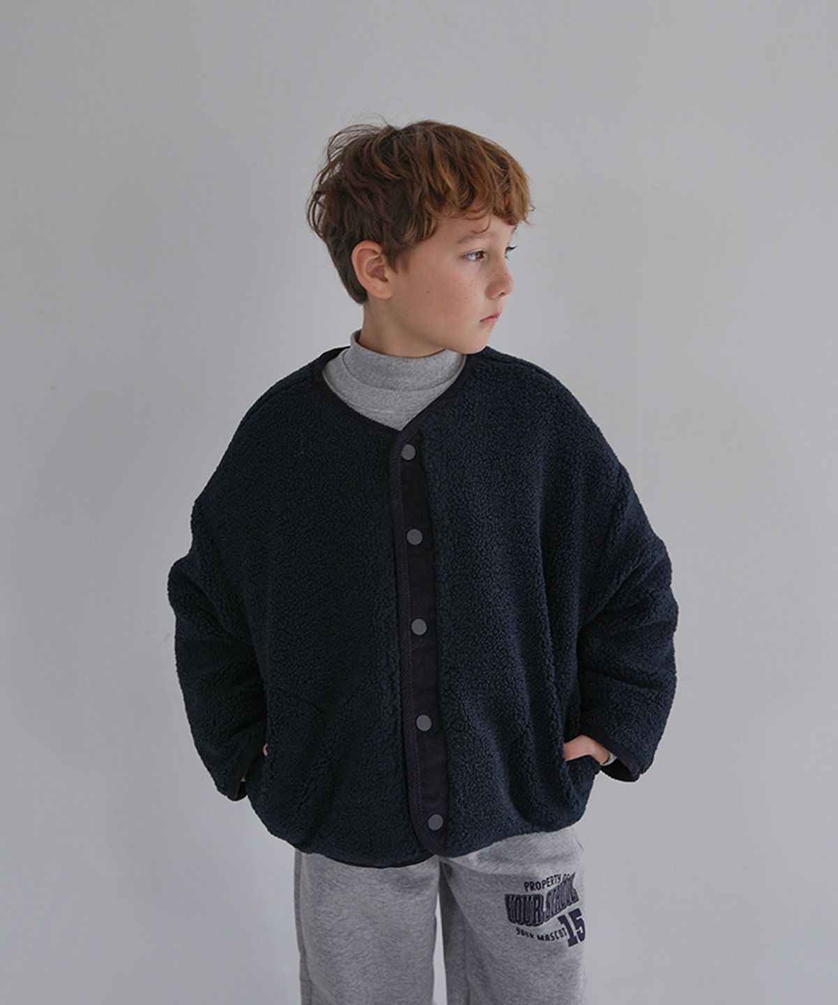베리클로젯(BERRYCLOSET) 캠핑 모닥불 리버시블 점퍼