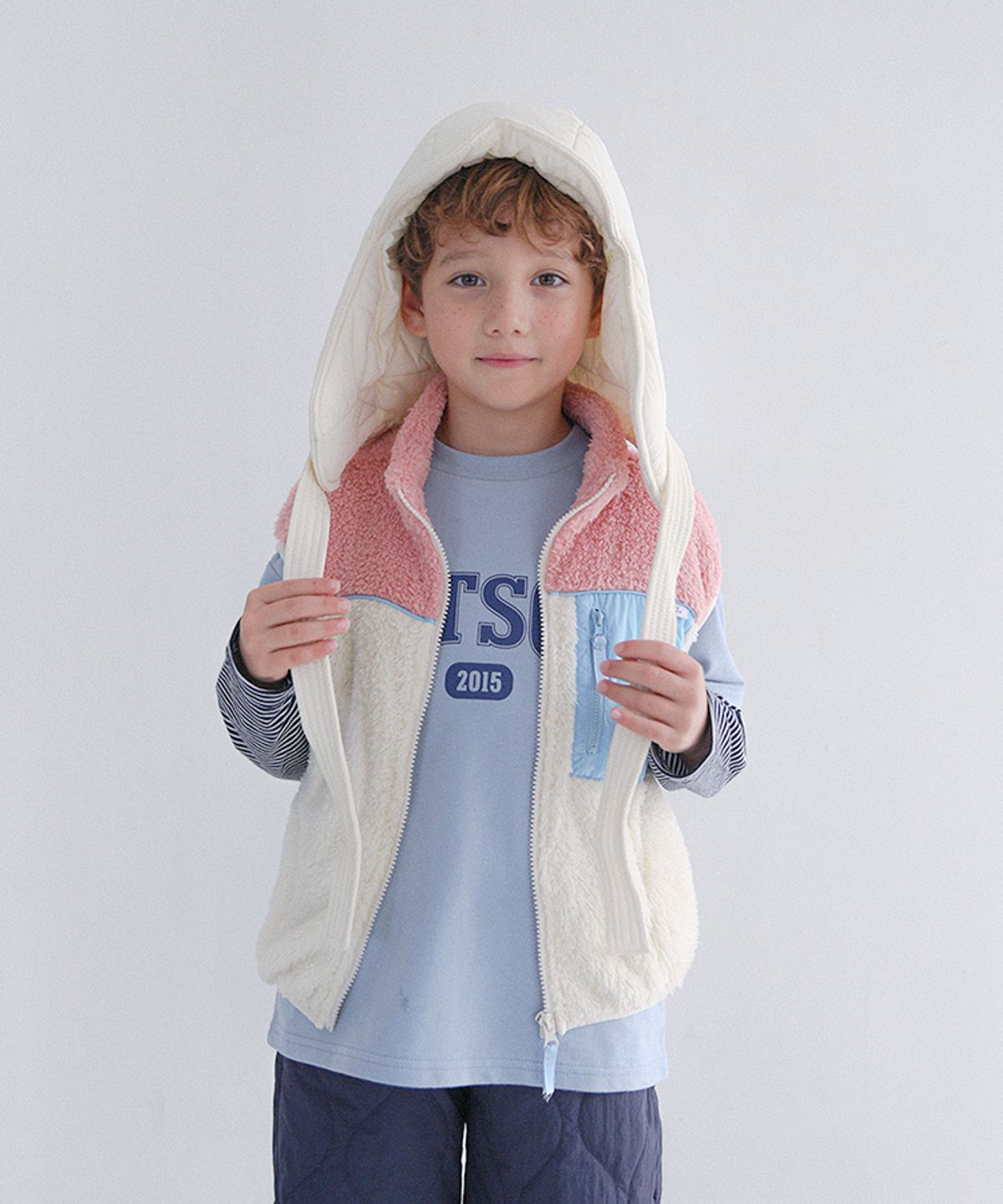 베리클로젯(BERRYCLOSET) 퍼스널 배색 조끼