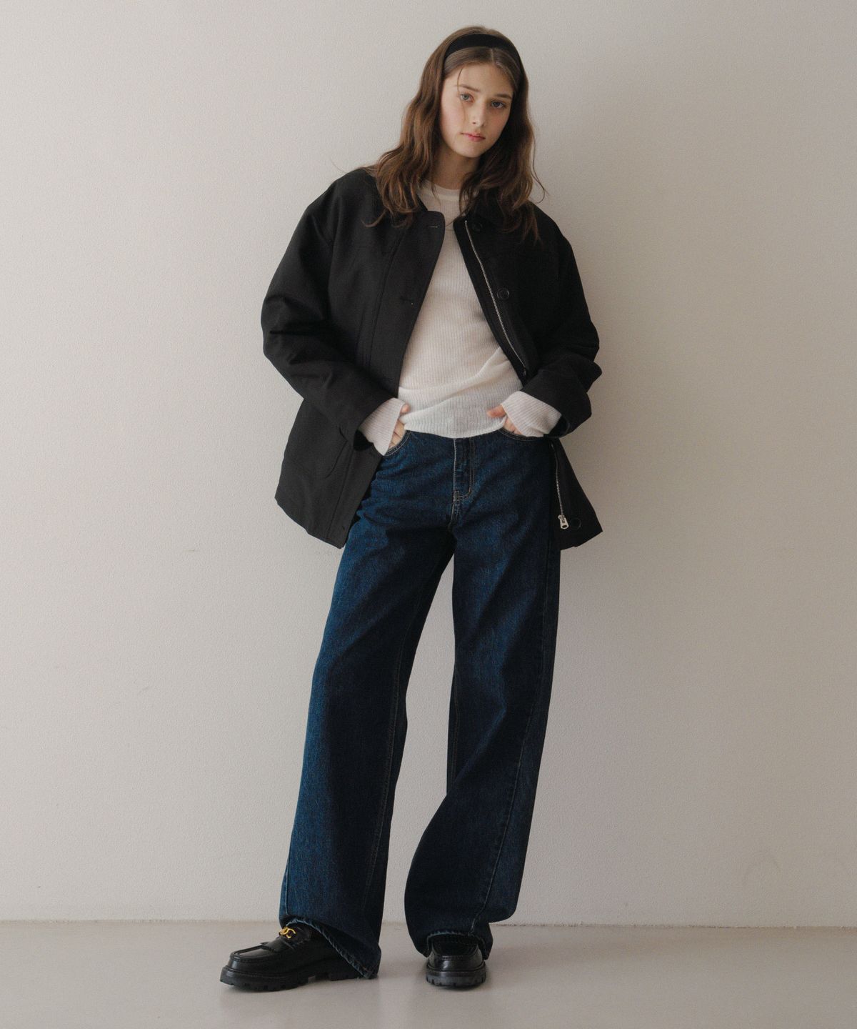 레테라(LETTERA) Cotton Work Jacket