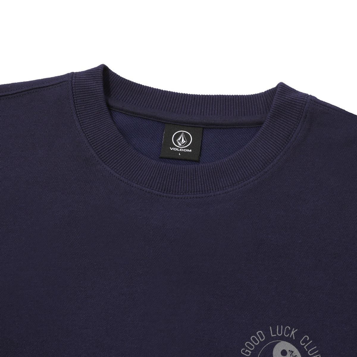 볼컴(VOLCOM) 굿 럭 클럽 오버핏 맨투맨 (다크 바이올렛) VA243RM002