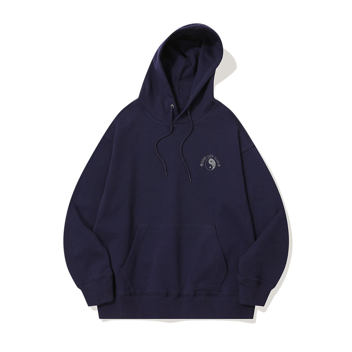 볼컴(VOLCOM) 굿 럭 클럽 오버핏 후드티셔츠 (다크 바이올렛) VA243HM002