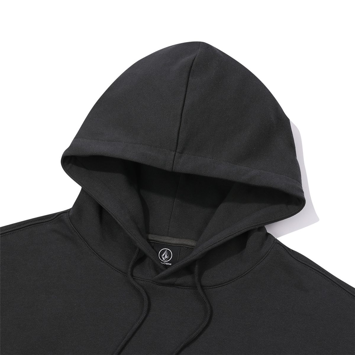 볼컴(VOLCOM) 굿 럭 클럽 오버핏 후드티셔츠 (다크 차콜) VA243HM002
