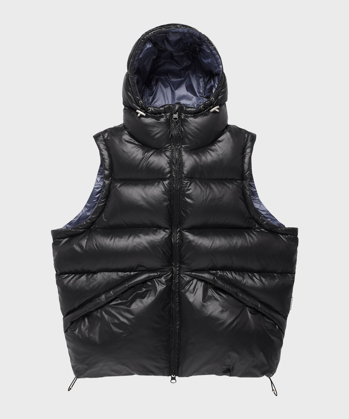 더바이닐하우스(THEVINYLHOUSE) REVERSIBLE PADDED JACKET BLACK
