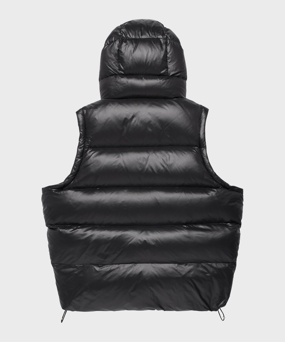 더바이닐하우스(THEVINYLHOUSE) REVERSIBLE PADDED JACKET BLACK