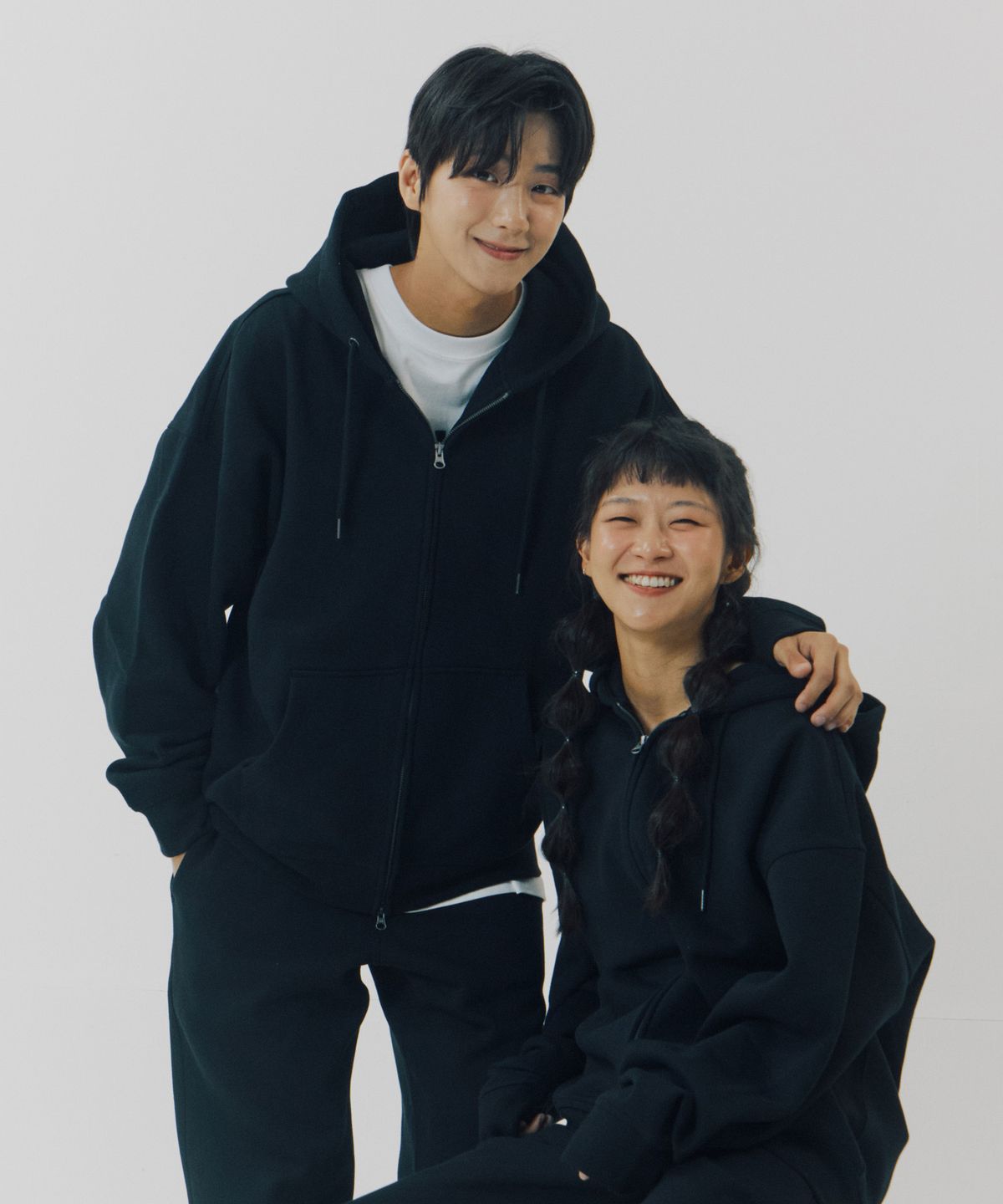 윌리워 스튜디오(WILLIWAW STUDIO) 기모 후드 스웨트 ZIP-UP [ 6 COLOR ]