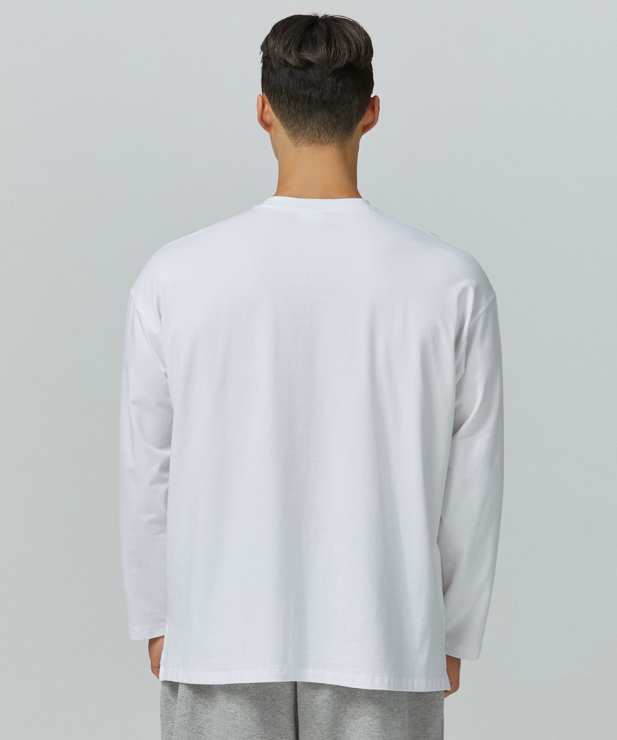 블랙몬스터핏(BLACK MONSTER FIT) 소프트모달 크루넥 롱 슬리브(3color) / BM240722