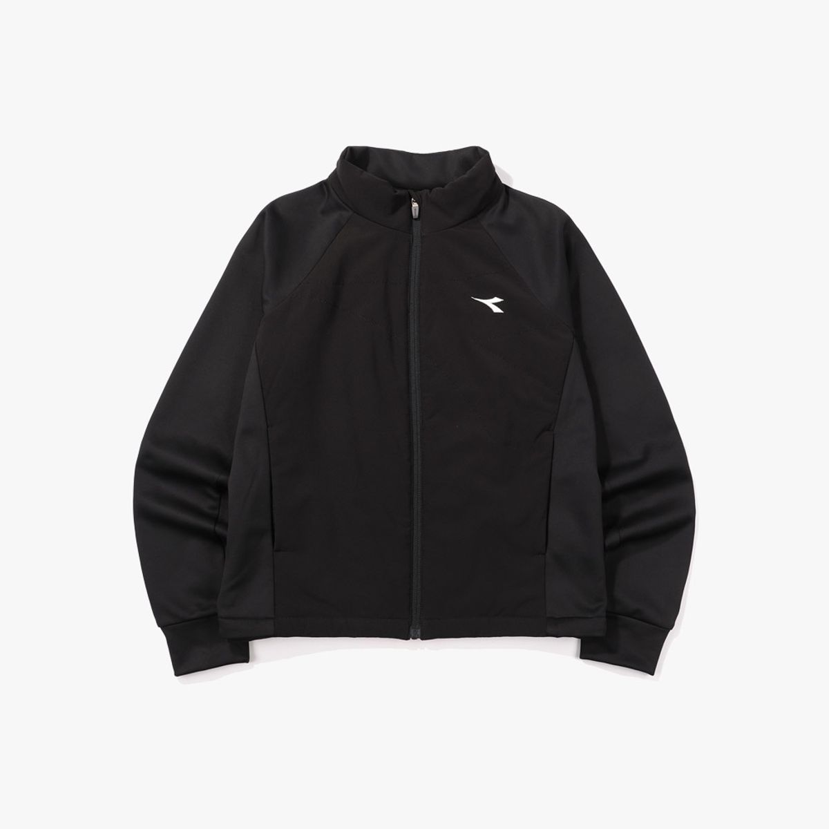 디아도라(diadora) 테니크 하이브리드 자켓 우먼 BLACK