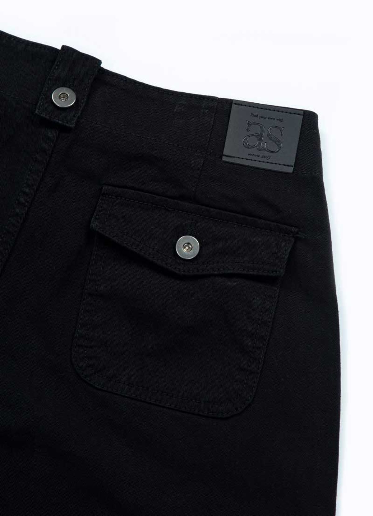 애즈온(ASON) JED CARGO PANTS / BLACK