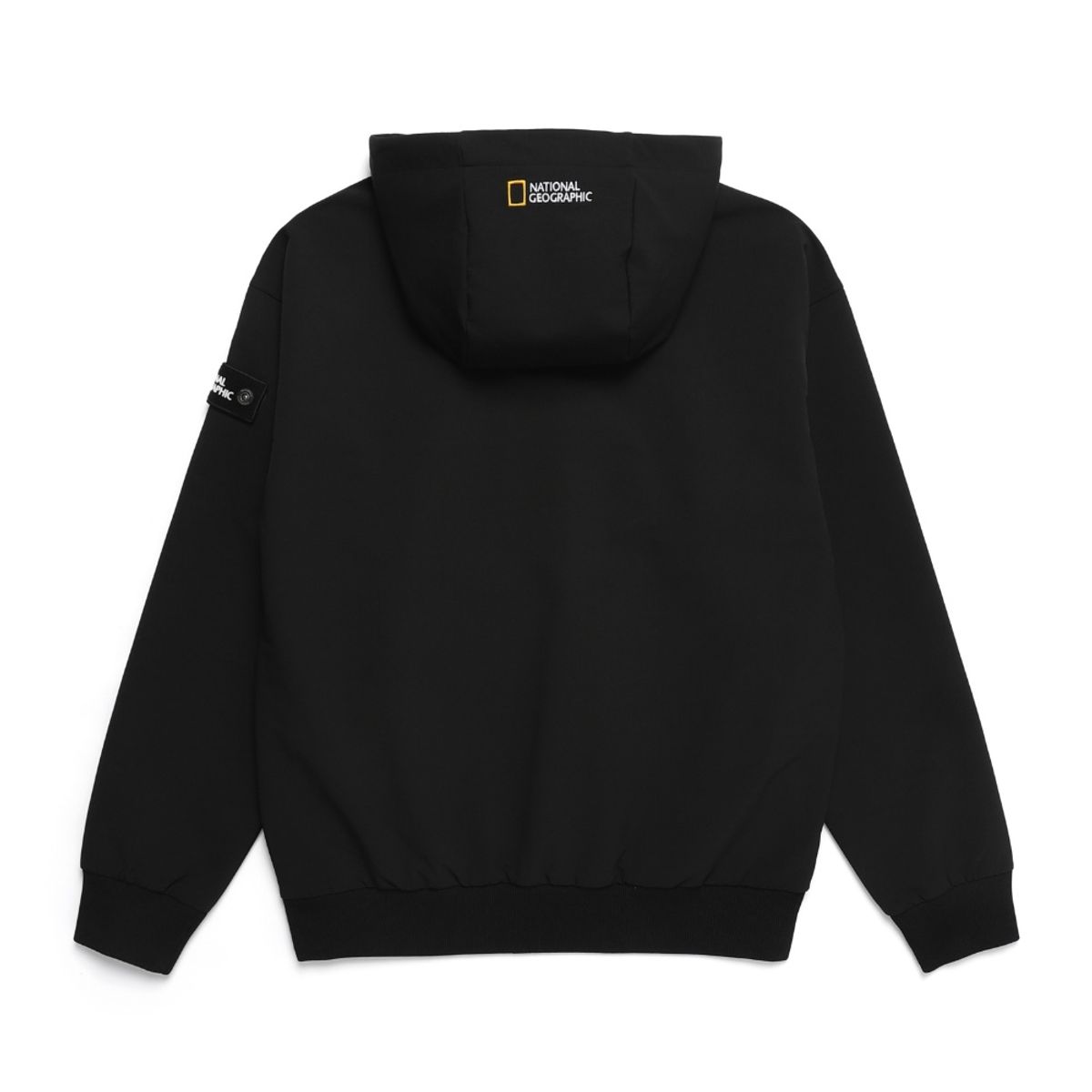 내셔널지오그래픽(NATIONALGEOGRAPHIC) N244UHD950 아르켈론 더블웜 기모 우븐 후드 CARBON BLACK