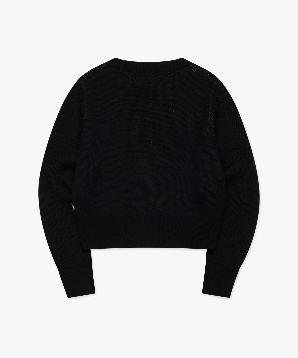 엘엠씨(LMC) WM STAR LOGO CROPPED KNIT black
