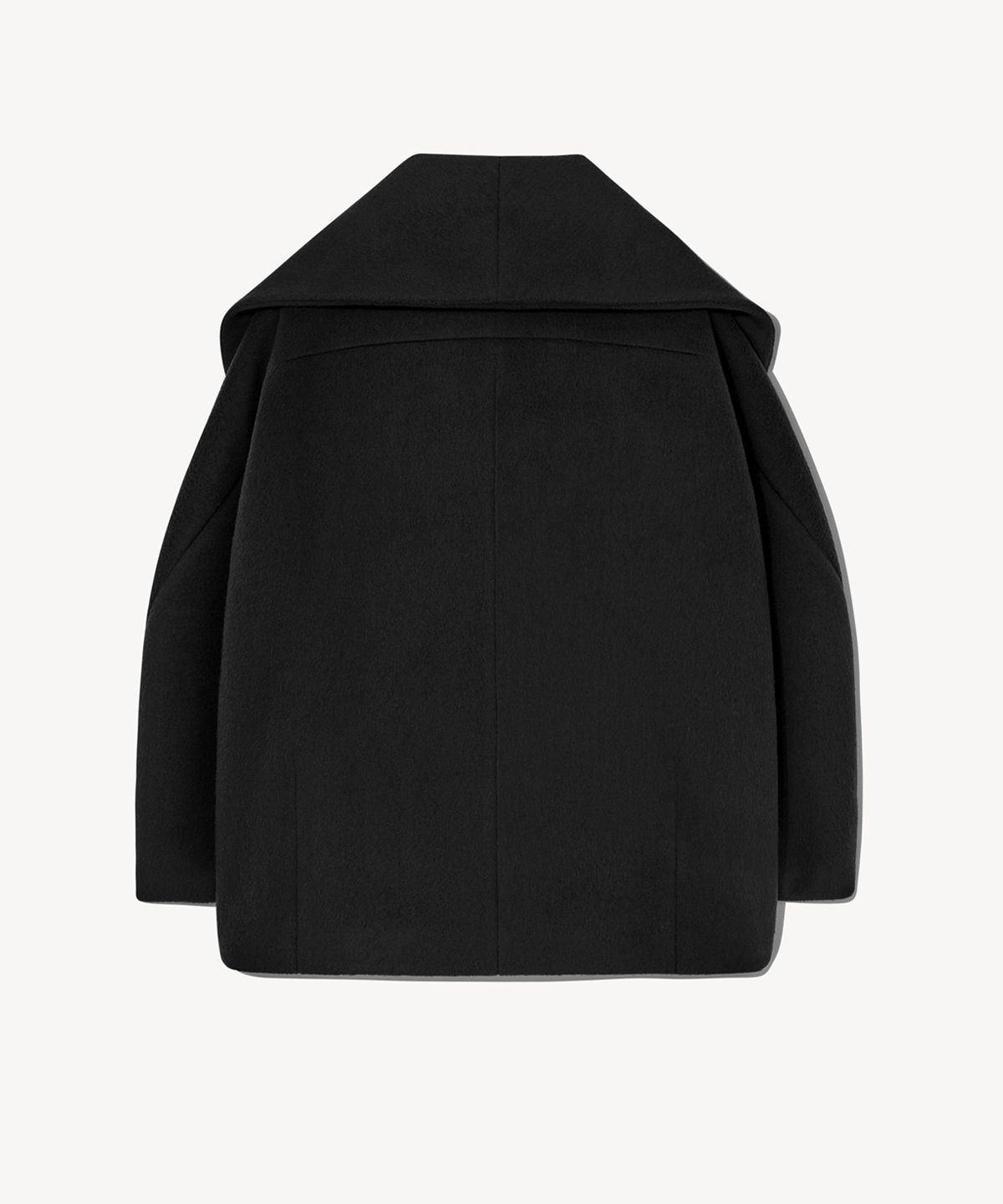 리디피(RIDIFI) 숄 칼라 울 100 코트 (black)