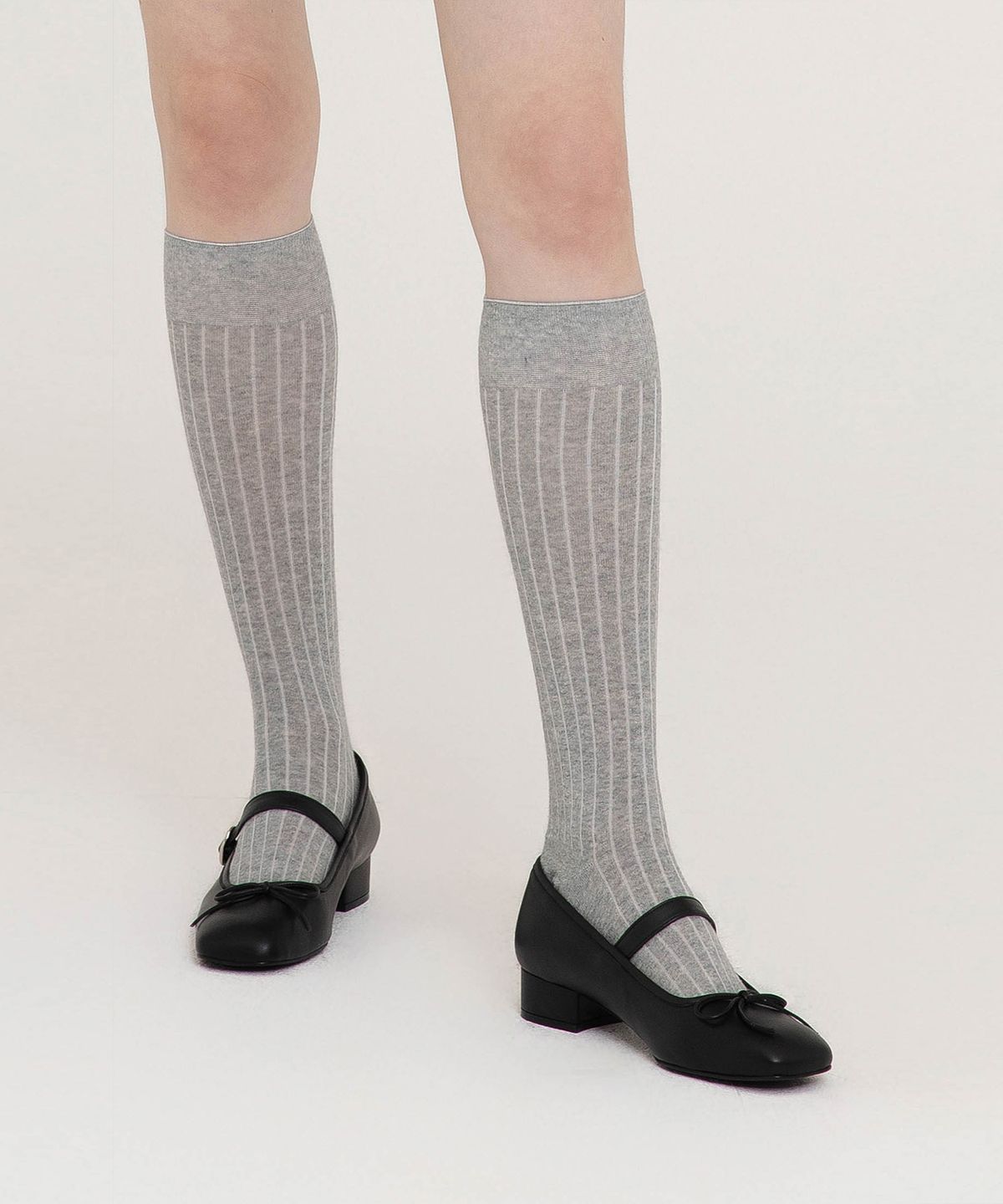 슈바이초이(SHOEBYCHOI) 스퀘어 리본 메리제인  (3cm)_베이지,레드,블랙