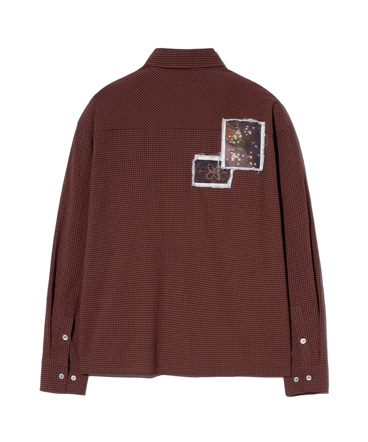 마틴플랜(MARTIN PLAN) Martin Plan x Daily room Crop Shirt - RED