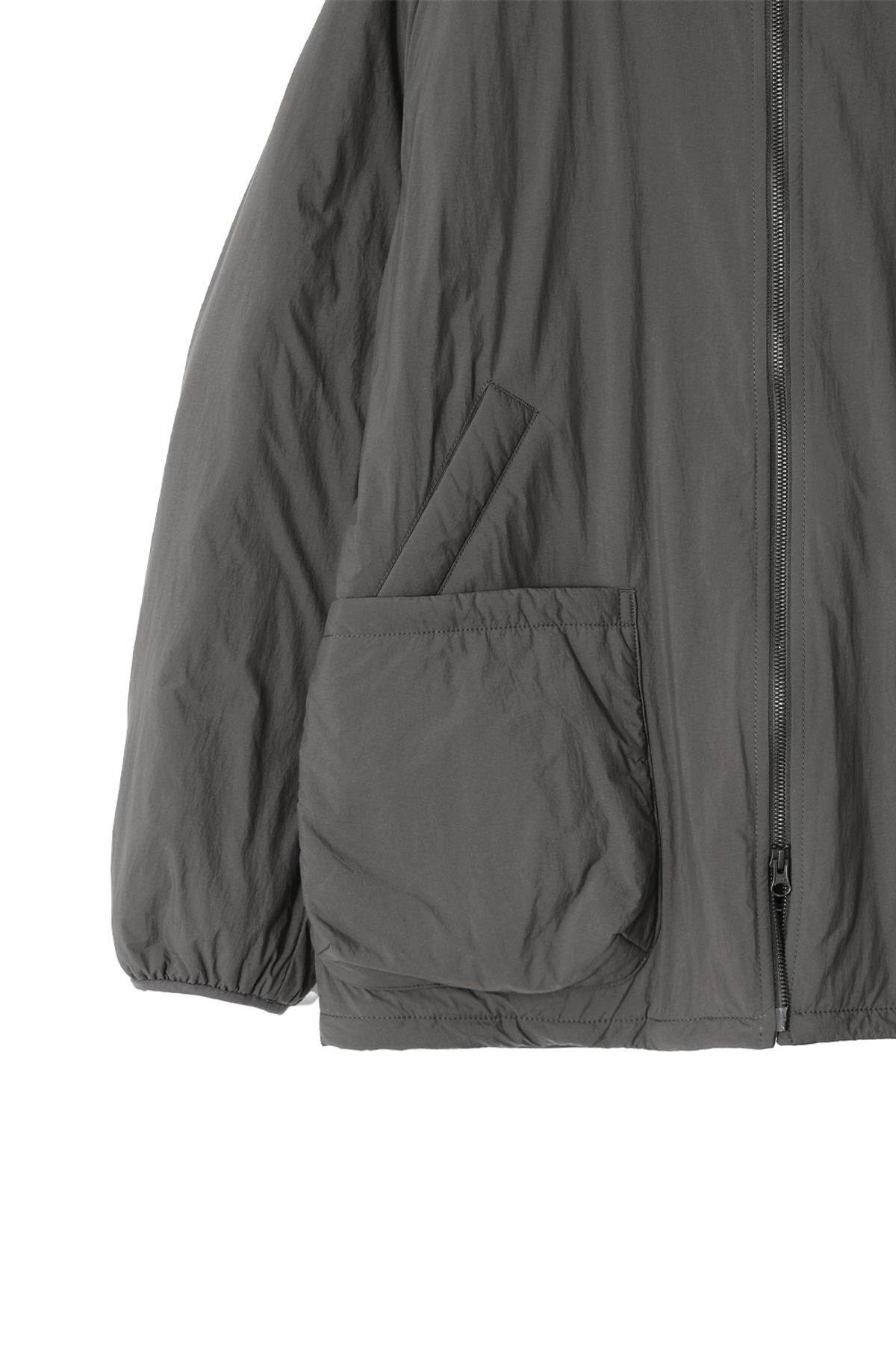 홀리선(HORLISUN) Moscow Water Repellent Padding Hoodie Jacket Charcoal