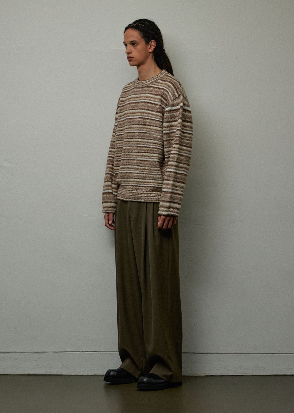 MUSINSA | LEARVE Untitled Gurkha Pants Brown Khaki