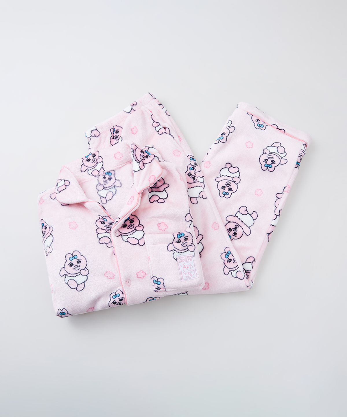 스파오(SPAO) [빤쮸토끼] 오빤쮸 우사기 수면 파자마(CREAM PINK)_SPPPE4TU15