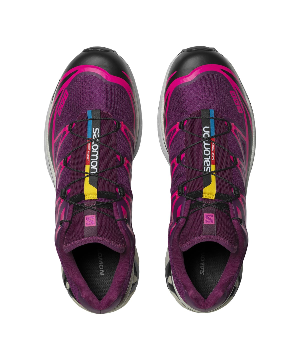 살로몬(SALOMON) XT-6 - 플럼 카스피아:던 블루:블랙 / L47582900