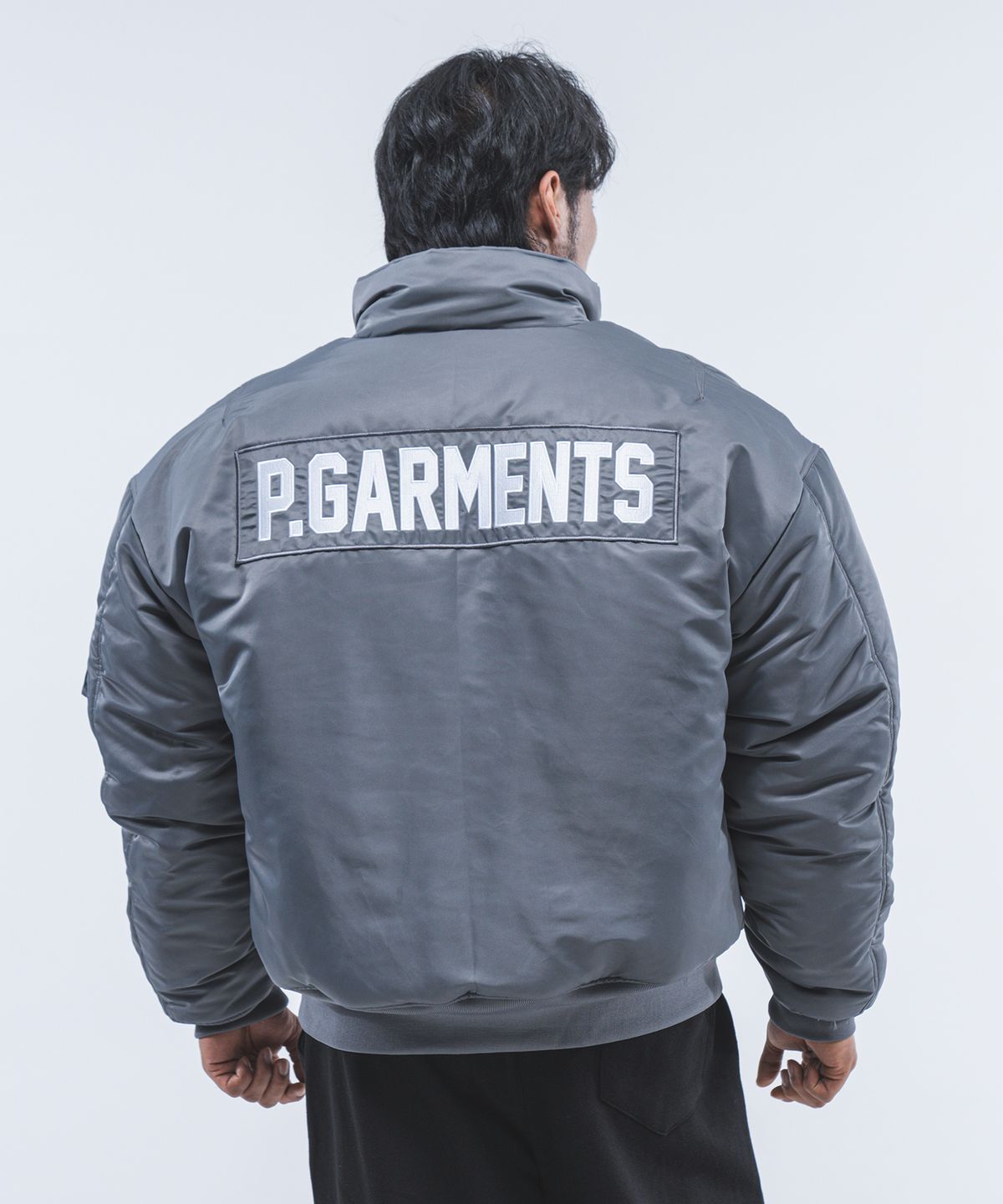 피지컬가먼츠(PHYSICAL GARMENTS) P2460 하프넥 항공 점퍼 패딩 [2 COLOR]